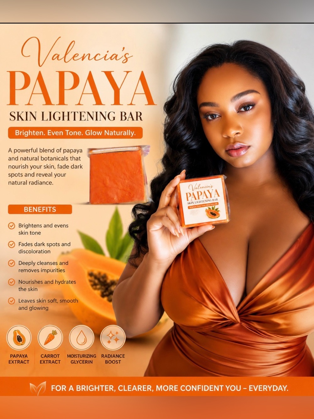 Papaya Skin Lightening Bar